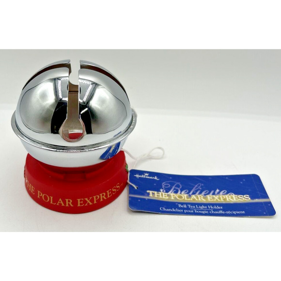 Hallmark The Polar Express Bell Tea Light Holder 2006 U243 - Picture 1 of 5